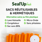 Seal'UpFresh™  – Appareil de mise sous vide compact