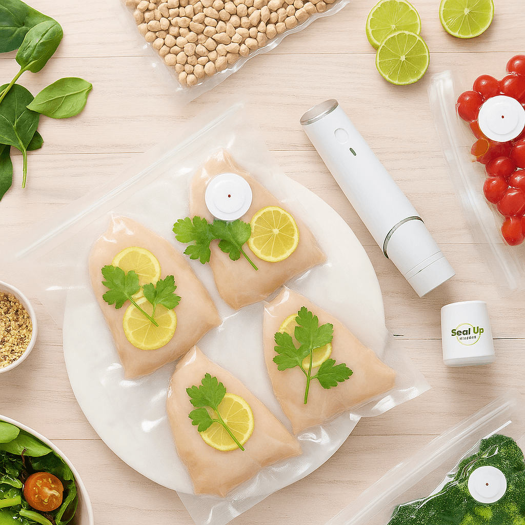 Seal'UpFresh™  – Appareil de mise sous vide compact