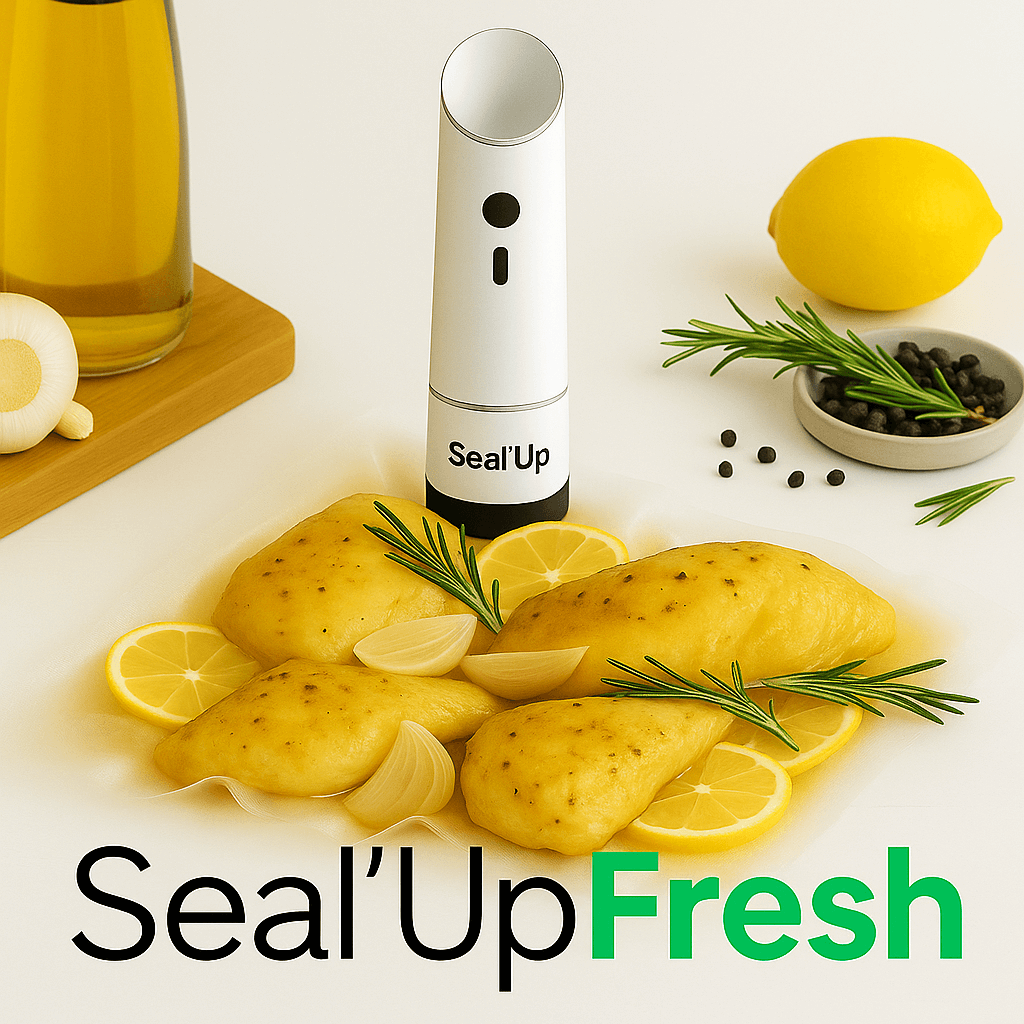 Seal'UpFresh™  – Appareil de mise sous vide compact